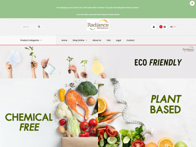 radiancewholefoods.com snapshot