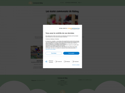ecoleshabay.be snapshot