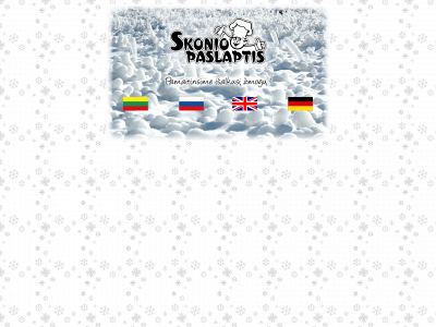 skoniopaslaptis.lt snapshot