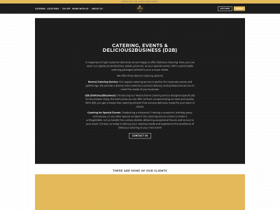 delicious-catering.dk snapshot
