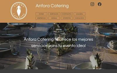 anforacatering.com snapshot