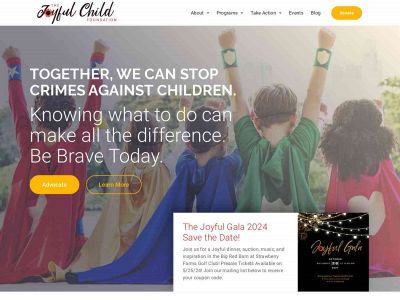 thejoyfulchild.org snapshot