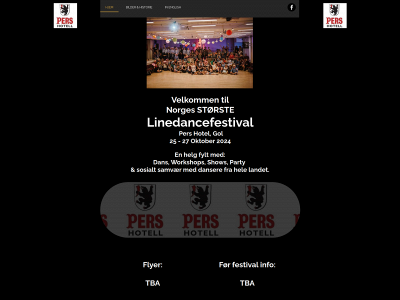 linedancefestivalen.no snapshot