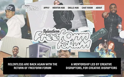 relentlessfreeform.com snapshot
