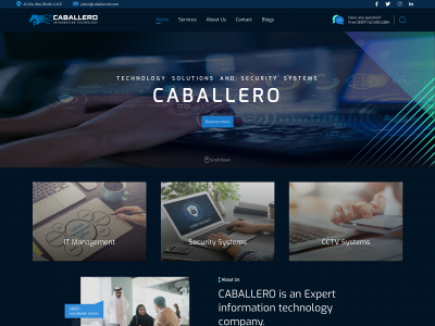 caballeroit.com snapshot
