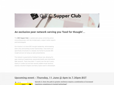 www.grcsupperclub.com snapshot