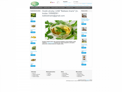 baltasislinaris.lt snapshot