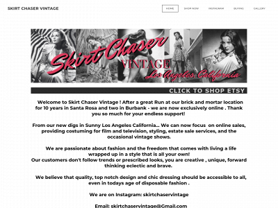 www.skirtchaservintage.net snapshot