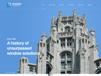 jensenwindow.com snapshot