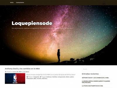loquepiensode.com snapshot