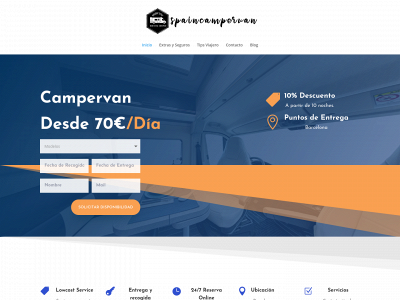 spaincampervan.com snapshot