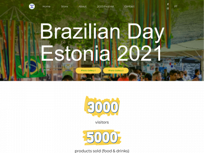 braziliandayestonia.com snapshot