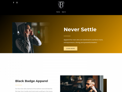 blackbadgeapparel.com snapshot