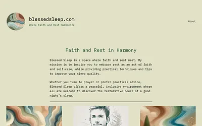 blessedsleep.com snapshot