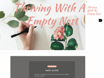 thrivingwithanemptynest.com snapshot