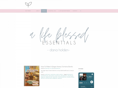 alifeblessed.com snapshot