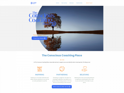 consciouscoachingplace.com snapshot
