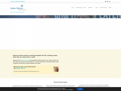 saxtonpartnersltd.com snapshot