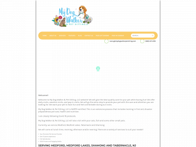 mydogwalkerpetsitting.com snapshot