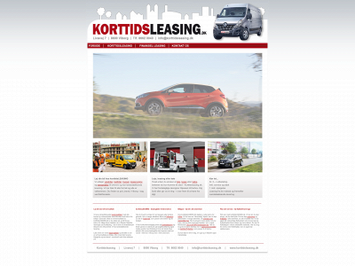 korttidsleasing.dk snapshot