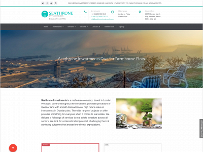 seathroneinvestments.com snapshot