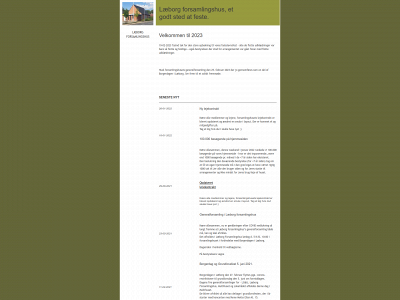 laeborgforsamlingshus.dk snapshot