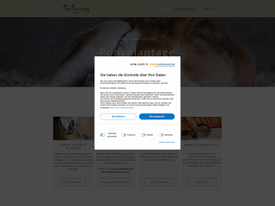 ponyplantage.de snapshot