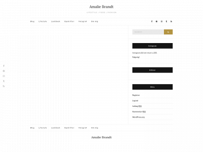 amaliebrandt.dk snapshot