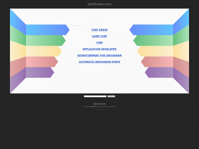 jacklindev.com snapshot