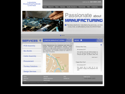 londonmanufacturing.com snapshot
