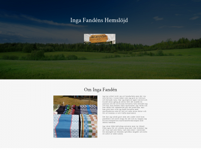ingafandenhemslojd.se snapshot