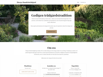 abergsplantor.se snapshot