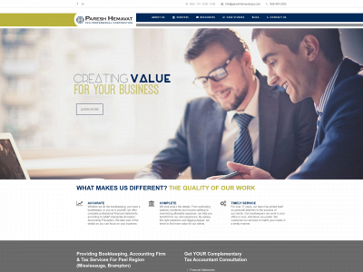 pareshhemavatcpa.com snapshot