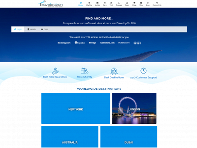 travelectron.com snapshot