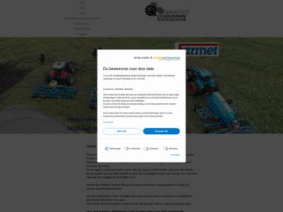 midtvest-maskiner.dk snapshot