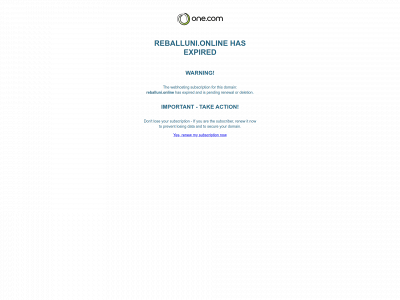reballuni.online snapshot