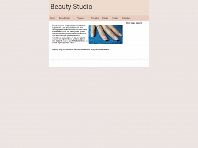 beautystudiolaetizia.be snapshot