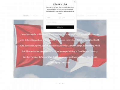 www.canadian-media.weebly.com snapshot