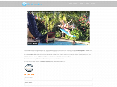 mesacleanpools.com snapshot