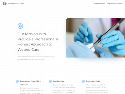 floridawoundcare.com snapshot