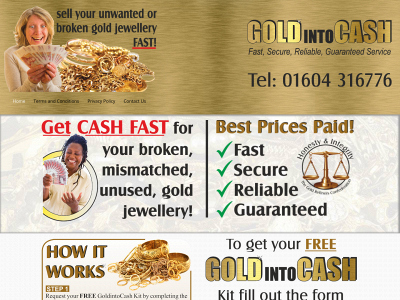 goldintocash.co.uk snapshot