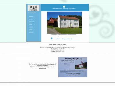 porsmyrbygdetun.com snapshot