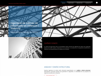 calculodeestructurasalira.com snapshot
