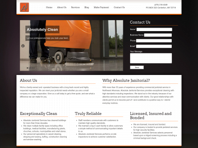 ajsproclean.com snapshot