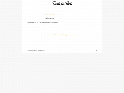 sunsetsandvelvet.com snapshot