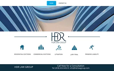 hdrlawgroup.com snapshot
