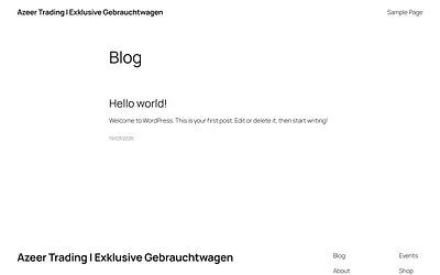 azeertrading.de snapshot