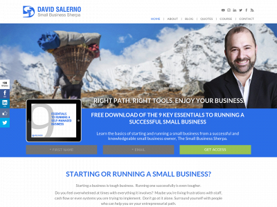 davidsalerno.com snapshot
