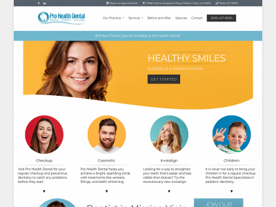 prohealthdental.com snapshot