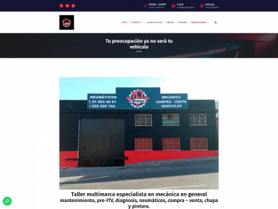mjgarage.es snapshot